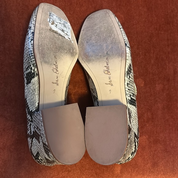 Sam Edelman SnakeSkin Loafer - Picture 8 of 9
